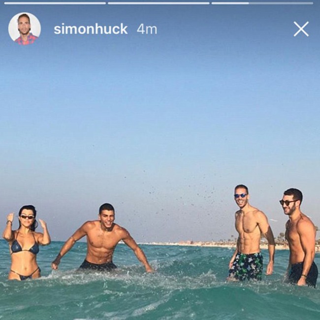 Kourtney Kardashian, Younes Bendjima, Instagram